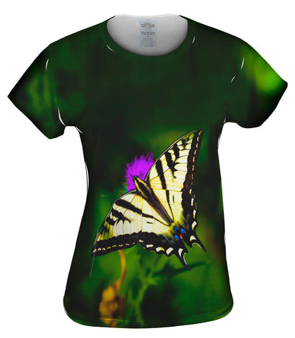 Wispy Yellow Butterfly