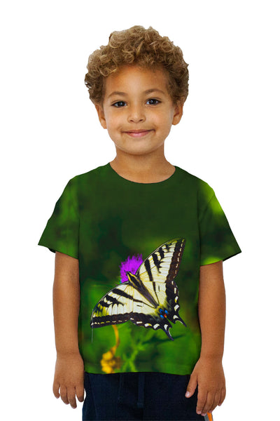 Kids Wispy Yellow Butterfly&nbsp;Kids T-Shirt