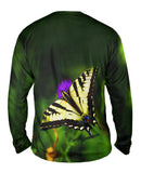 Wispy Yellow Butterfly
