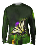 Wispy Yellow Butterfly