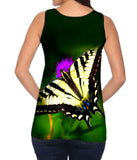 Wispy Yellow Butterfly