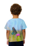 Kids Wispy Black Butterfly