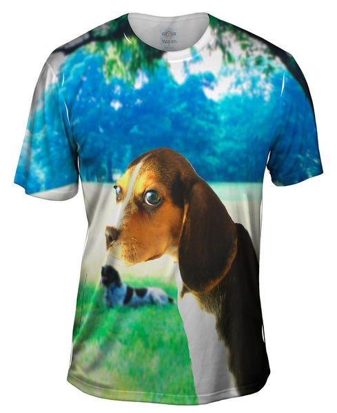 Beagle Park Relaxation Mens T-Shirt