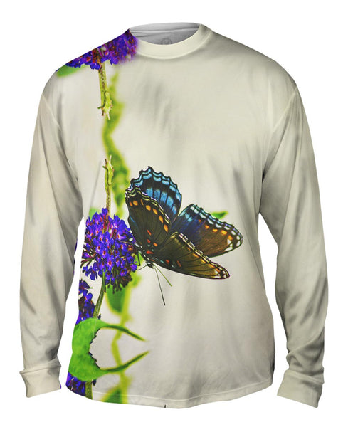 Fanciful Dark Butterfly&nbsp;Mens Long Sleeve