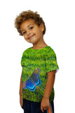 Kids Flighted Dark Blue Butterfly