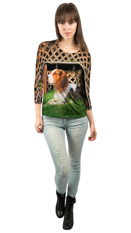 Beagle Flower Lover