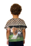 Kids Beagle Flower Lover