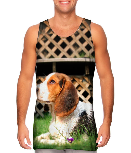 Beagle Flower Lover&nbsp;Mens Tank Top