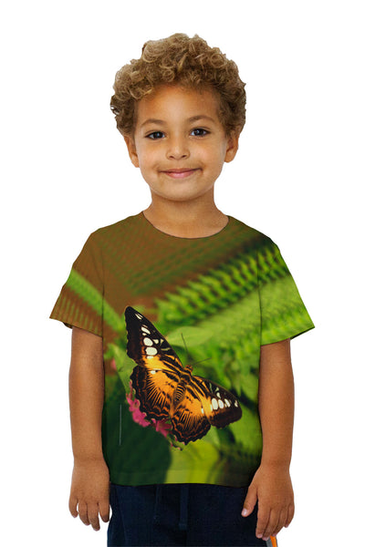 Kids Colorful Dark Orange Butterfly&nbsp;Kids T-Shirt