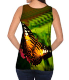 Colorful Dark Orange Butterfly