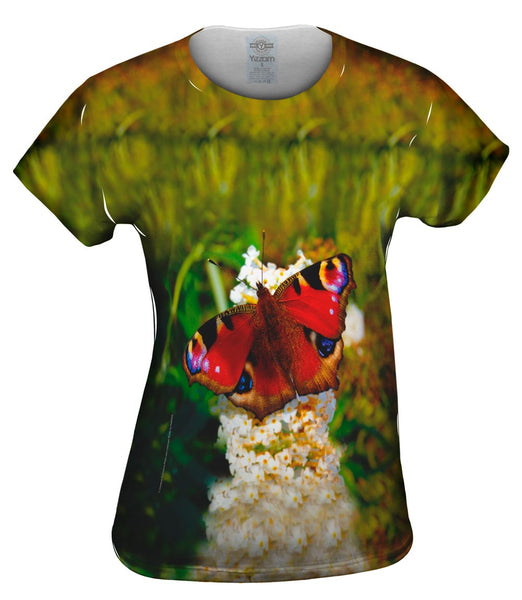 Redfurry Butterfly Womens Top