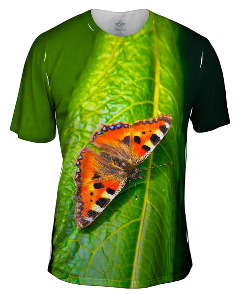 Dazzling Spotted Butterfly Mens T-Shirt
