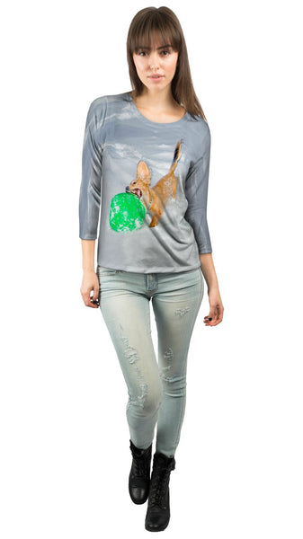 I Got Ball Beagle&nbsp;Womens 3/4 Sleeve