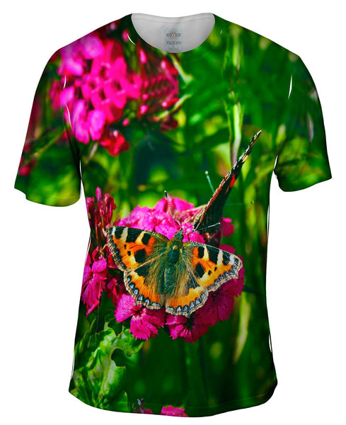 Enchanting Tortoise Shell Butterfly Mens T-Shirt