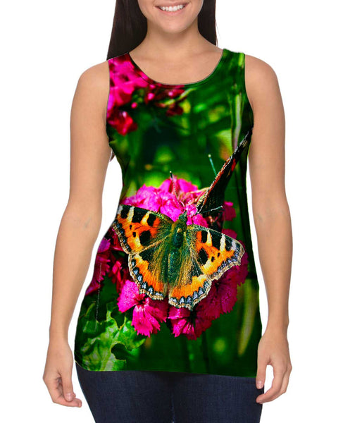 Enchanting Tortoise Shell Butterfly&nbsp;Womens Tank Top