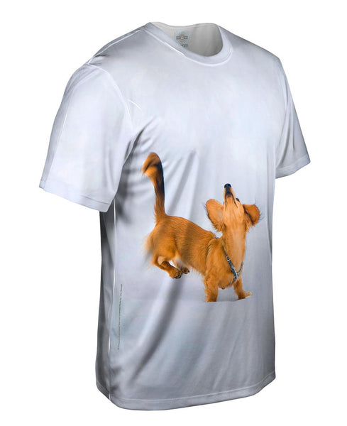 Dachshund Snow Dance&nbsp;Mens T-Shirt