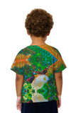 Kids Colorful Flower Butterfly