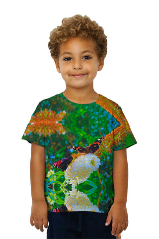 Kids Colorful Flower Butterfly