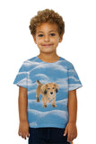 Kids Dachshund Snow Play