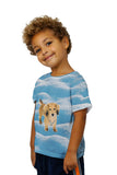 Kids Dachshund Snow Play