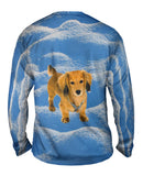 Dachshund Snow Play