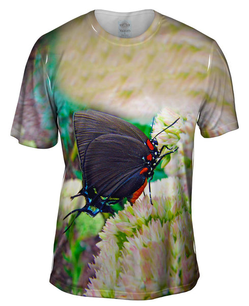 Unusual Bloom Butterfly Mens T-Shirt