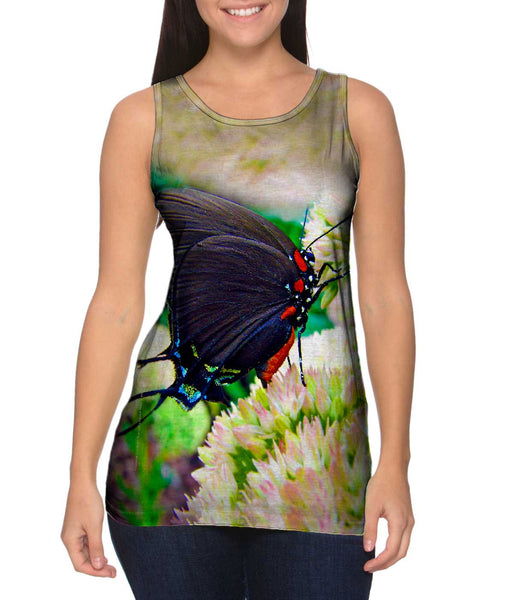Unusual Bloom Butterfly&nbsp;Womens Tank Top