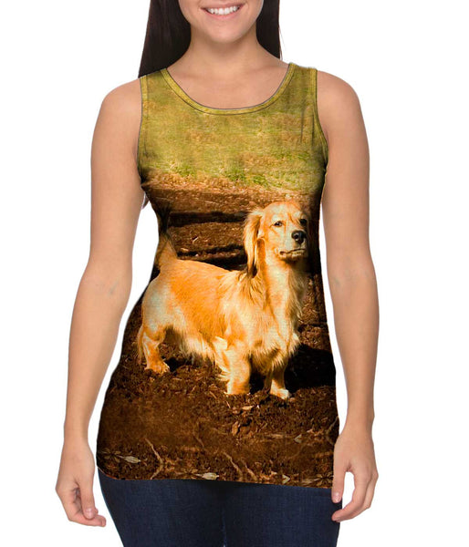 Dachshund Hates Mud&nbsp;Womens Tank Top