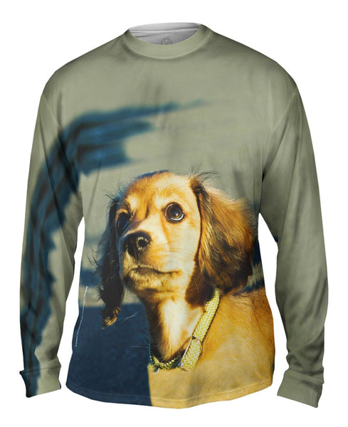 Ambitious Dachshund Puppy&nbsp;Mens Long Sleeve
