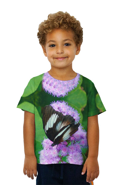 Kids Elegant Brown And White Butterfly&nbsp;Kids T-Shirt