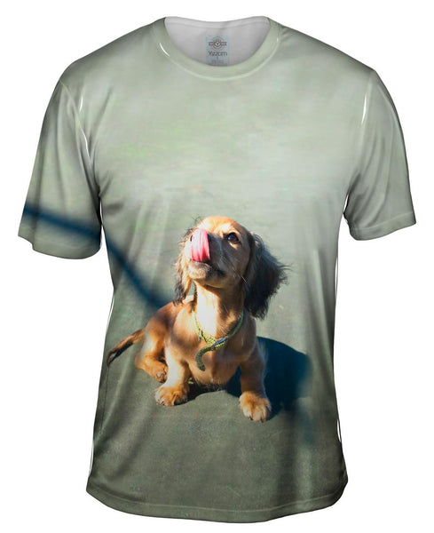 Face Lick Dachshund&nbsp;Mens T-Shirt