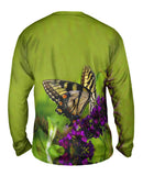 Enchanting Purple Flower Butterfly