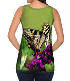 Enchanting Purple Flower Butterfly