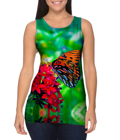Wonderful Orange Spotted Butterfly