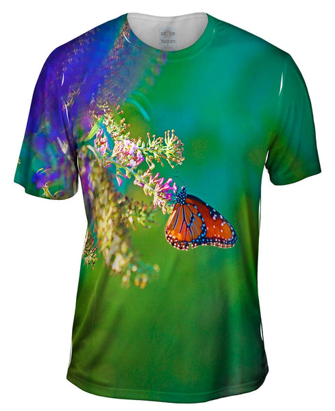 Airy Small Monarch Butterfly Mens T-Shirt