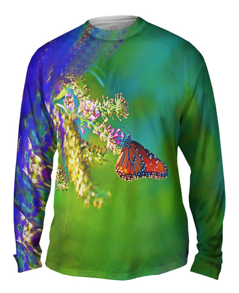 Airy Small Monarch Butterfly&nbsp;Mens Long Sleeve