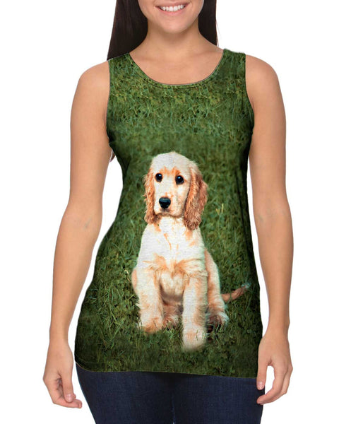 Adoreable Cocker Spaniel Womens Tank Top