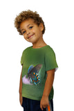 Kids Green Spotted Butterfly