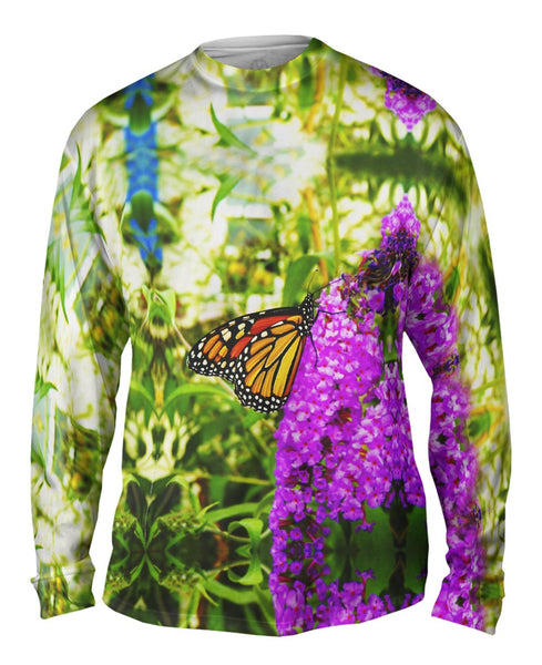 Fanciful Monarch Butterfly&nbsp;Mens Long Sleeve