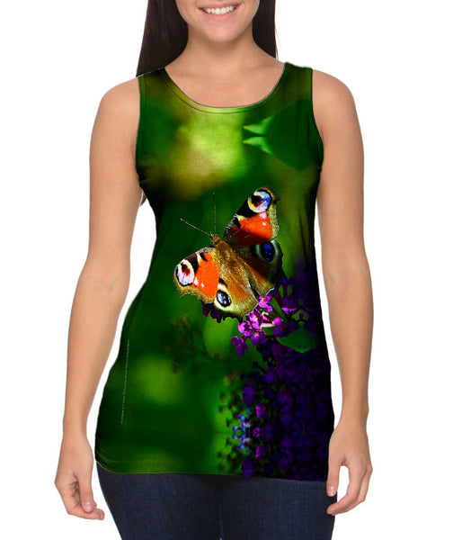 Tiny Summer Butterfly&nbsp;Womens Tank Top