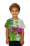 Kids Elegant Pink Flower Butterfly
