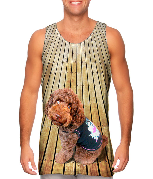 Double Chocolate Poodle&nbsp;Mens Tank Top