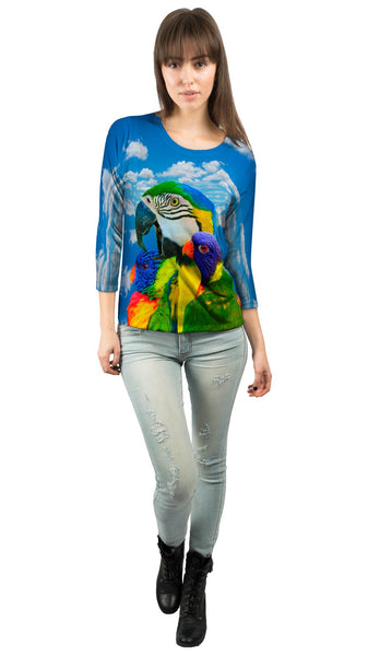 Soaring Bird Collage&nbsp;Womens 3/4 Sleeve