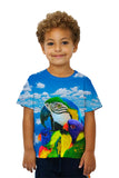 Kids Soaring Bird Collage