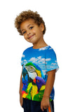 Kids Soaring Bird Collage