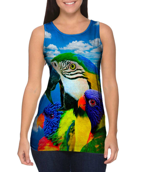 Soaring Bird Collage&nbsp;Womens Tank Top