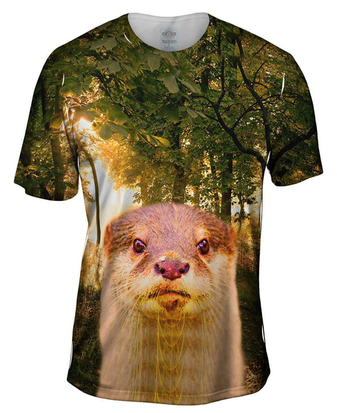 Serious Otter Mens T-Shirt