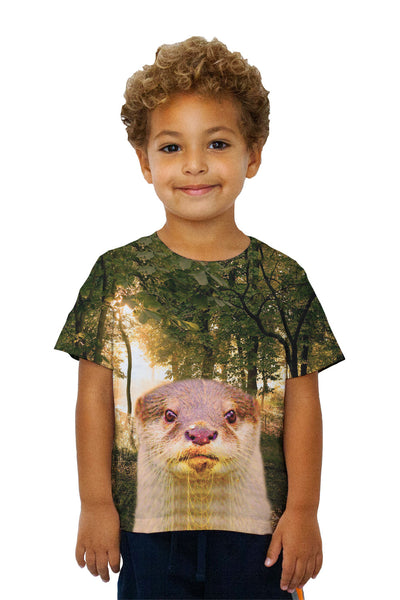 Kids Serious Otter&nbsp;Kids T-Shirt