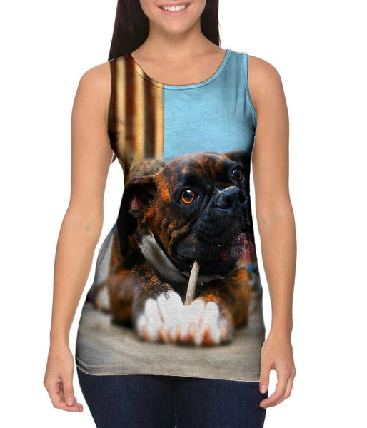 I Love Snacks Boxer&nbsp;Womens Tank Top