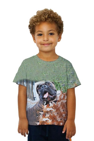 Kids Autumn Leaves Boxer&nbsp;Kids T-Shirt